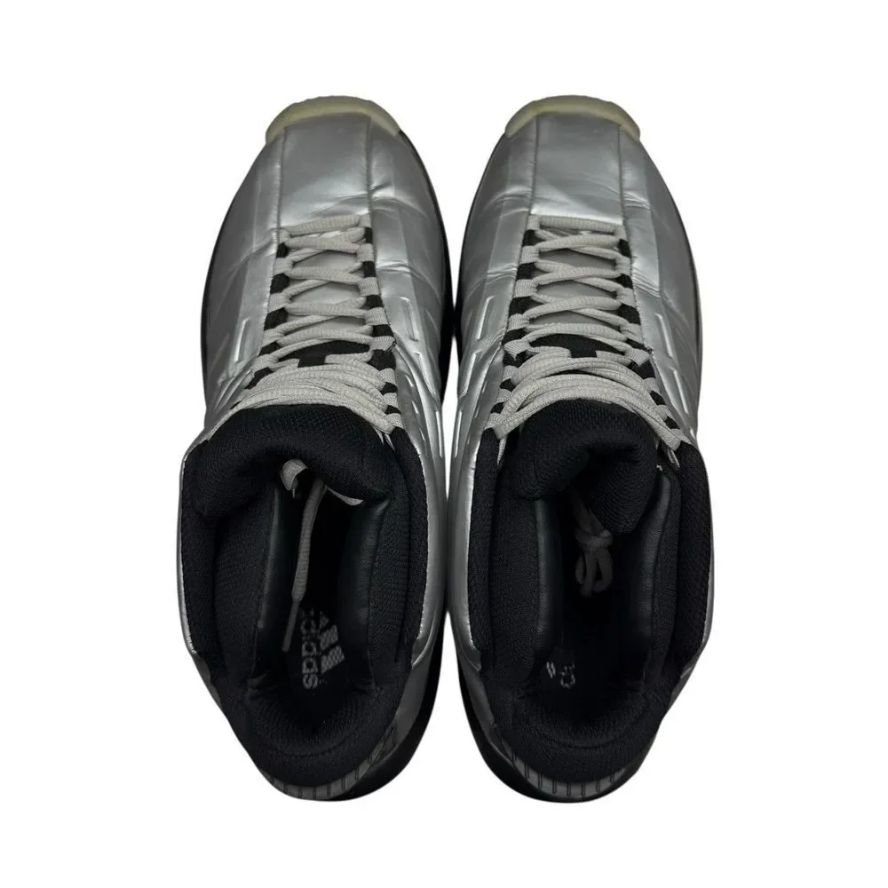 Adidas Crazy 1 Kobe Bryant C75736 Silver Basketball Sneakers Men’s Sz 9.5